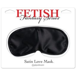 Venda Satin Love Mask Fetish Fantasy Series Preta