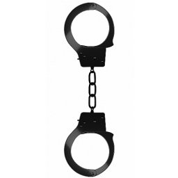 Algemas em Metal Beginner's Hancuffs Pretas