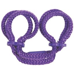 Algemas P/ Tornozelos Japanese Silk Love Rope Roxas