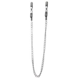 Pinças P/ Mamilos Ouch! Adjustable Nipple Clamps Prateadas