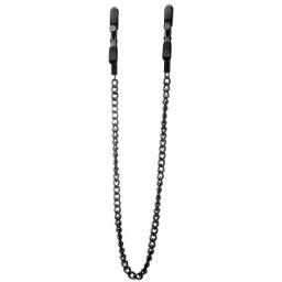 Pinças P/ Mamilos Ouch! Adjustable Nipple Clamps Pretas
