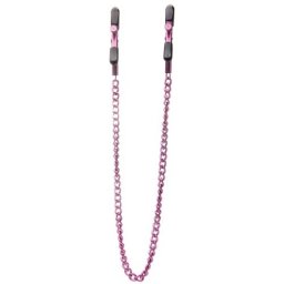 Pinças P/ Mamilos Ouch! Adjustable Nipple Clamps Rosa