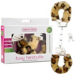 Algemas C/ Peluche Furry Handcuffs Leopardo
