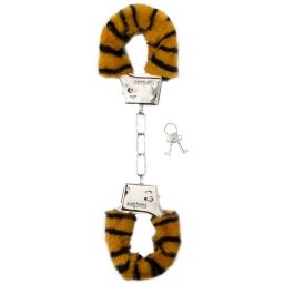 Algemas C/ Peluche Furry Handcuffs Tigre