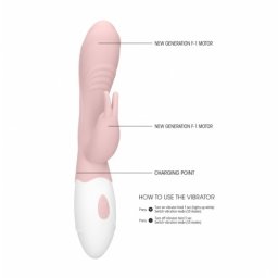 Vibrador Recarregável em Silicone Juicy Loveline Rosa