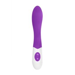Vibrador em Silicone Bend Gc Roxo
