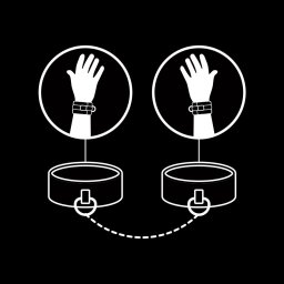 Algemas Fetish Submissive Hancuffs