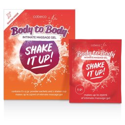 Gel de Massagem Nuru em pó Shake It Up! (6 X 5 g)