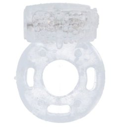 Anel Vibratório Casual Love Ring 34 Transparente