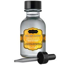 Óleo de Massagem Beijável Kamasutra Oil of Love Abacaxi Coco (22 ml)