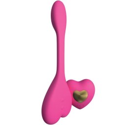 Vibrador Recarregável C/ Controle Romoto Kamasutra Rhythm Natya Rosa