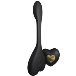 Vibrador Recarregável C/ Controle Romoto Kamasutra Rhythm Natya Preto