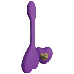 Vibrador Recarregável C/ Controle Romoto Kamasutra Rhythm Natya Lilás