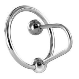 Anel Para Glande e Uretra Metal Hard
