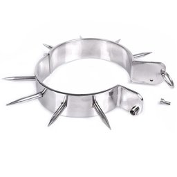 Colar Metal Hard Steel Slave Collars