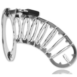 Jaula de Castidade Metal Hard Spiked Chastity Cage 14cm