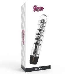 Mini Vibrador Glossy Lenny Preto