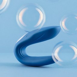 Vibrador Para Casal Partner Whale C/ Carregador USB