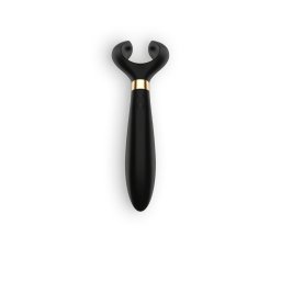 Vibrador Recarregável Partner Multifun 3 C/ Carregador Usb Preto