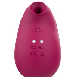 Estimulador Clítoris Recarregável Ritual Shushu New Generation Clitorial Stimulator Cereja
