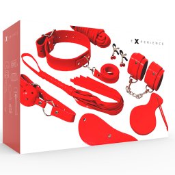 Kit Experience BDSM Fetish Kit Red Series