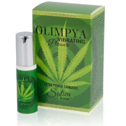 Vibrador Liquido Estimulante Unisexo Olimpya Vibrating Pleasure Extra Sativa Cannabis (6 ml)