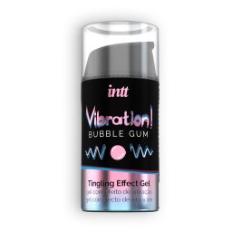 Vibrador Liquido Estimulante Unisexo Comestível Intt Vibration! Pastilha Elástica (15 ml)