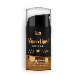 Vibrador Liquido Estimulante Unisexo Comestível Intt Vibration! Café (15 ml)
