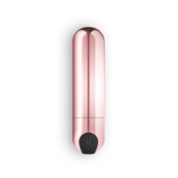 Bala Vibratória Recarregável New Bullet Vibrator Rosy Gold