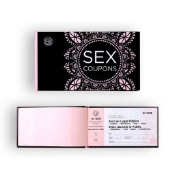 Sex Coupons em Inglês e Espanhol Secret Play