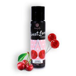 Gel Lubrificante à Base de Água Chupa de Cereja Sweet Love Secret Play (60 ml)