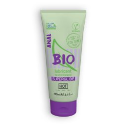 Lubrificante Anal à Base de Água Hot Bio Superglide (100 ml)