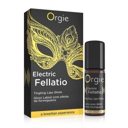 Lip Gloss Orgie Electric Fellatio Tingling Lips Gloss (10 ml)