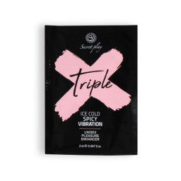Gel Estimulante Triple X Unisexo Secret Play (2 ml)