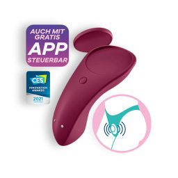 Cueca Vibratória Panty Vibrator C/ APP Sexy Secret Satisfyer