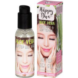 Gel Lubrificante Happy Diva Aloe Vera After Sex Gel P/ Mulher (100 ml)