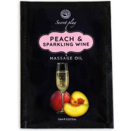 Óleo de Massagem Secret Play Pêssego & Espumante (10 ml)