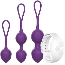 Bolas Vibratórias Recarregáveis Rewolution Rewobeads Remote Control