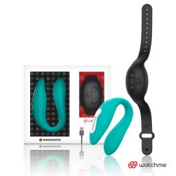 Vibrador Recarregável WearWatch WatchMe Wireless Aquamarine & Jet Black