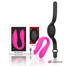 Vibrador Recarregável WearWatch WatchMe Wireless Fuchsia & Jet Black