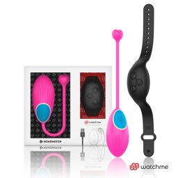 Ovo Vibratório Recarregável WearWatch WatchMe Wireless Fuchsia & Jet Black