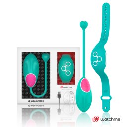 Ovo Vibratório Recarregável WearWatch WatchMe Wireless Aquamarine