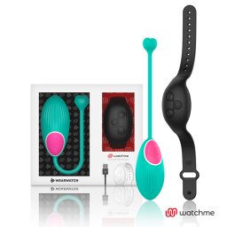Ovo Vibratório Recarregável WearWatch WatchMe Wireless Aquamarine & Jet Black