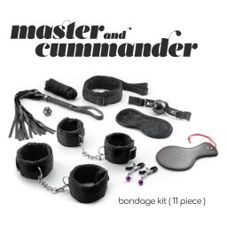 Kit Bondage Master & Commander C/ 11 Peças Crushious