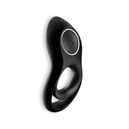 Anel Vibratório Recarregável Legendary Duo Satisfyer Preto