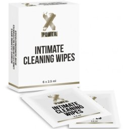 Toalhitas de Limpeza Intimate Cleaning Wipes XPower (6 X 2,5 ml)