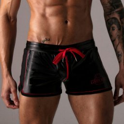 Calção Massive Rude Locker Gear Vermelho