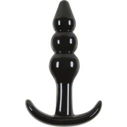 Plug Anal Jelly Rancher Ripple T-Plug Preto