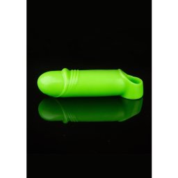 Manga Smooth Thick Stretchy Penis Sleeve 6.3" Ouch! Glow in The Dark
