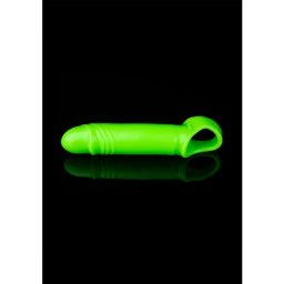 Manga Smooth Stretchy Penis Sleeve 6.3" Ouch! Glow in The Dark